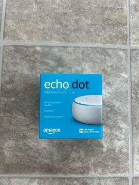 Amazon Echo Dot (3rd Generation) Smart Speaker with Alexa - Sandstone